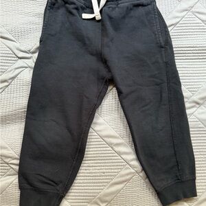 Hanna Andersson Black Kids Jogger Pants